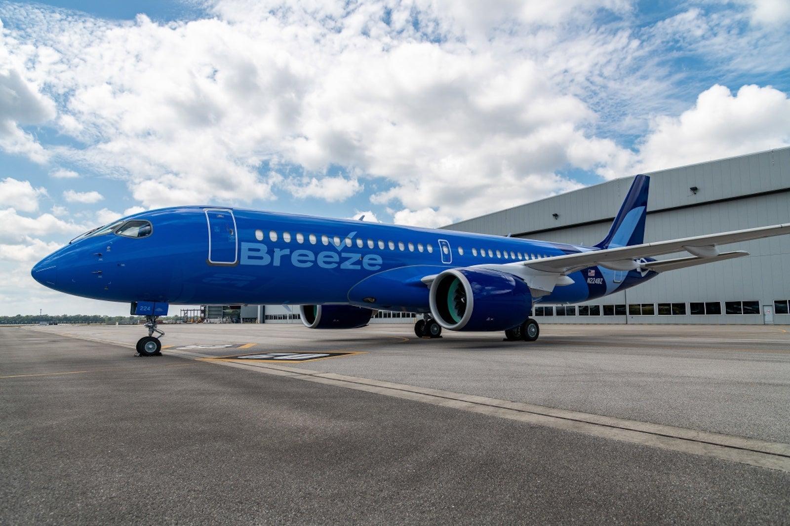AIRBUS 50th A220 AC Assembled in Mobile - Breeze