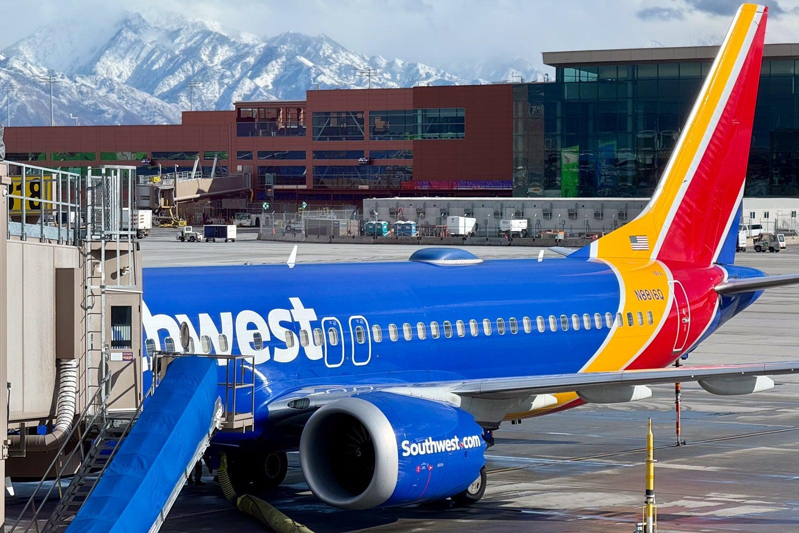 Southwest Boeing 737 Salt Lake City SLC