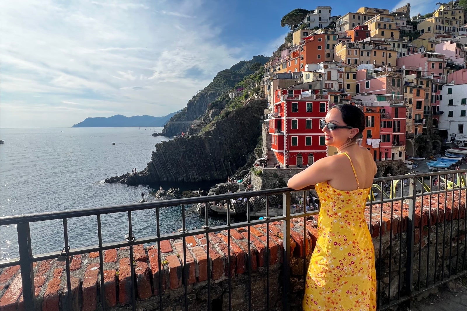 Gabrielle Bernardini traveling