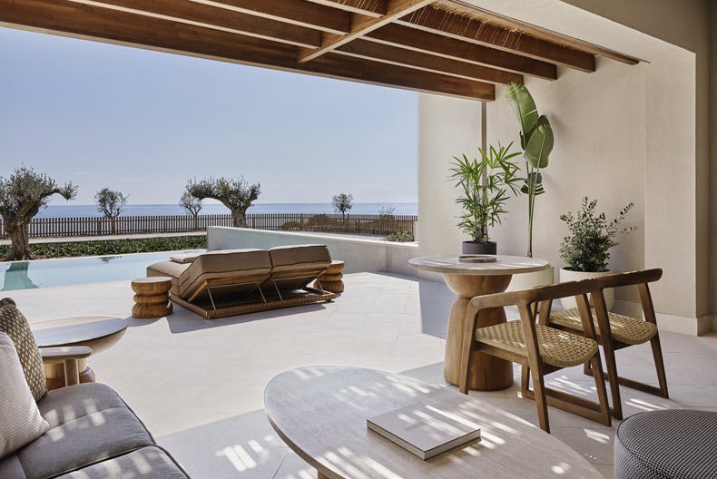 Amoh, a Luxury Collection Resort, Rhodes terrace