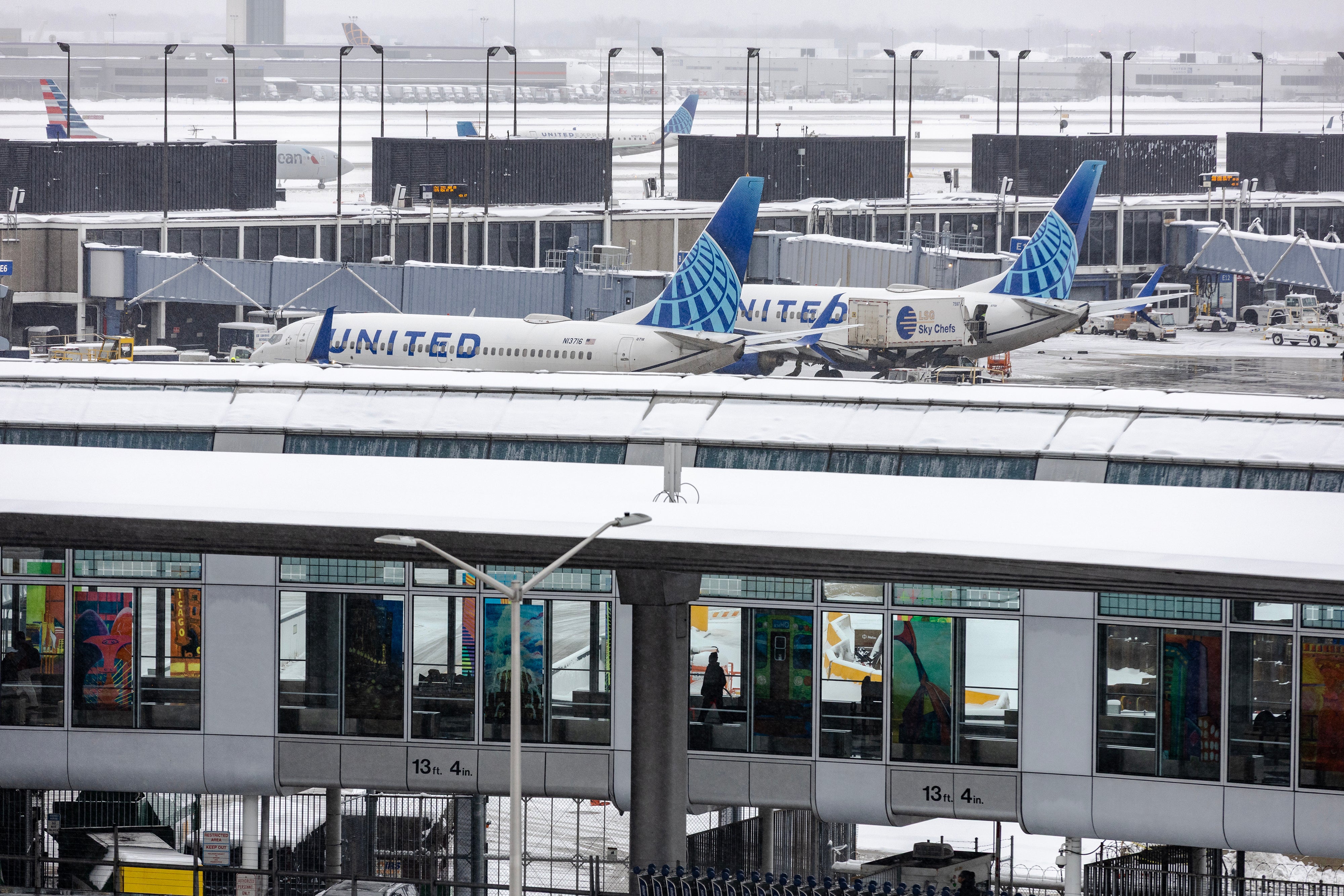 Winter Storm Snarls Air Travel In Chicago