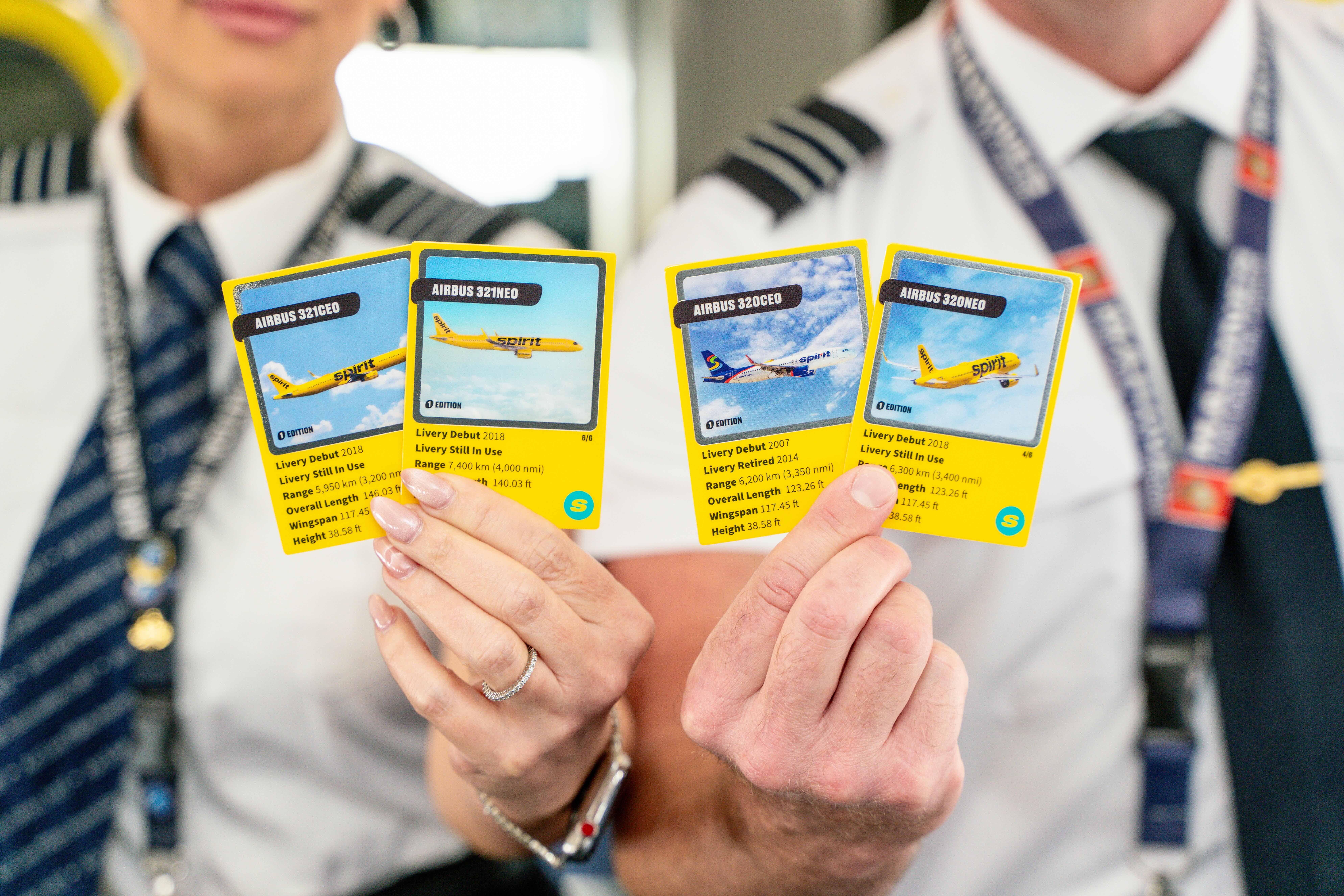 Spirit Airlines Trading Cards