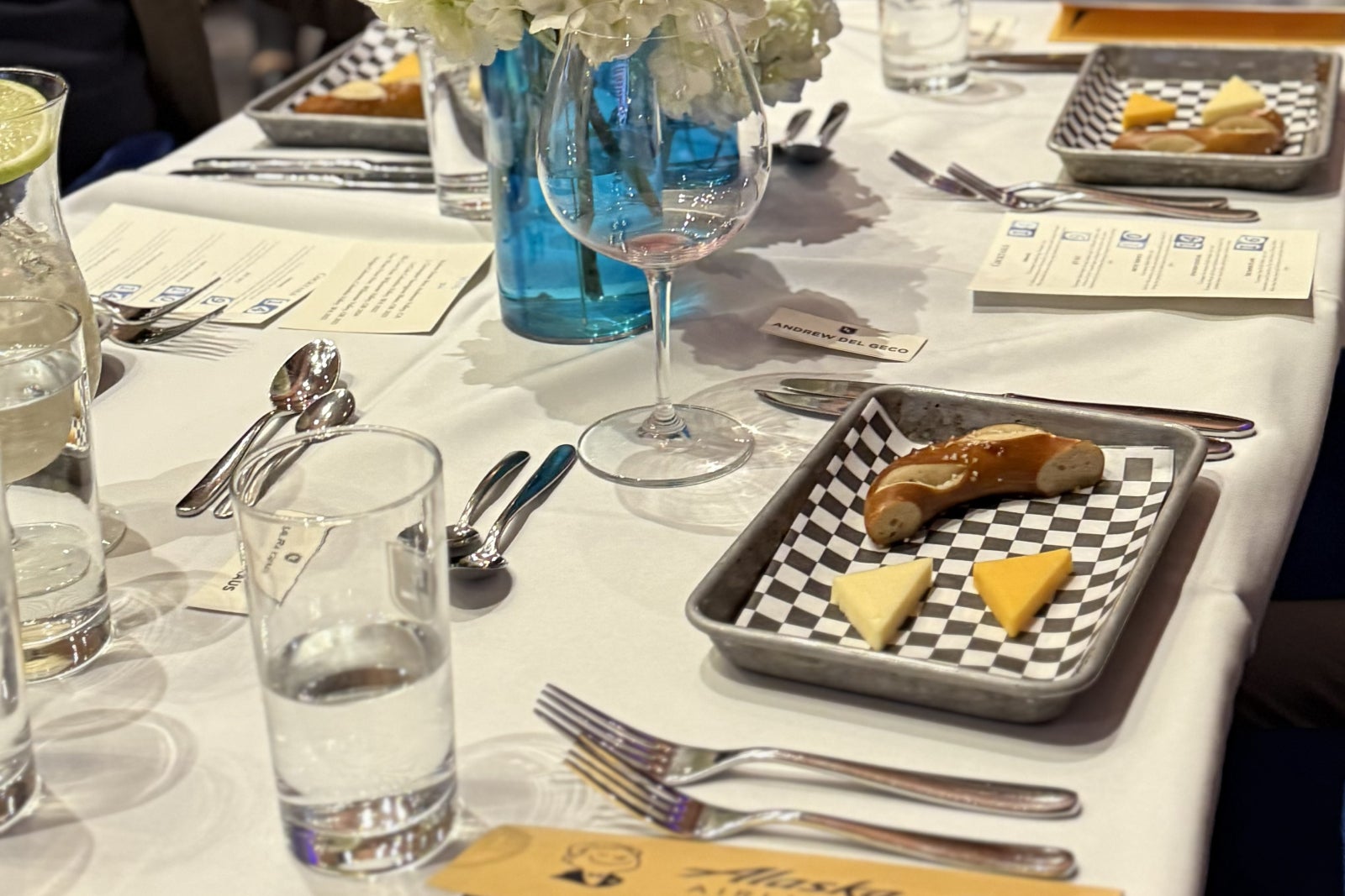 3rd course Cheese and pretzels - Baskas (1)