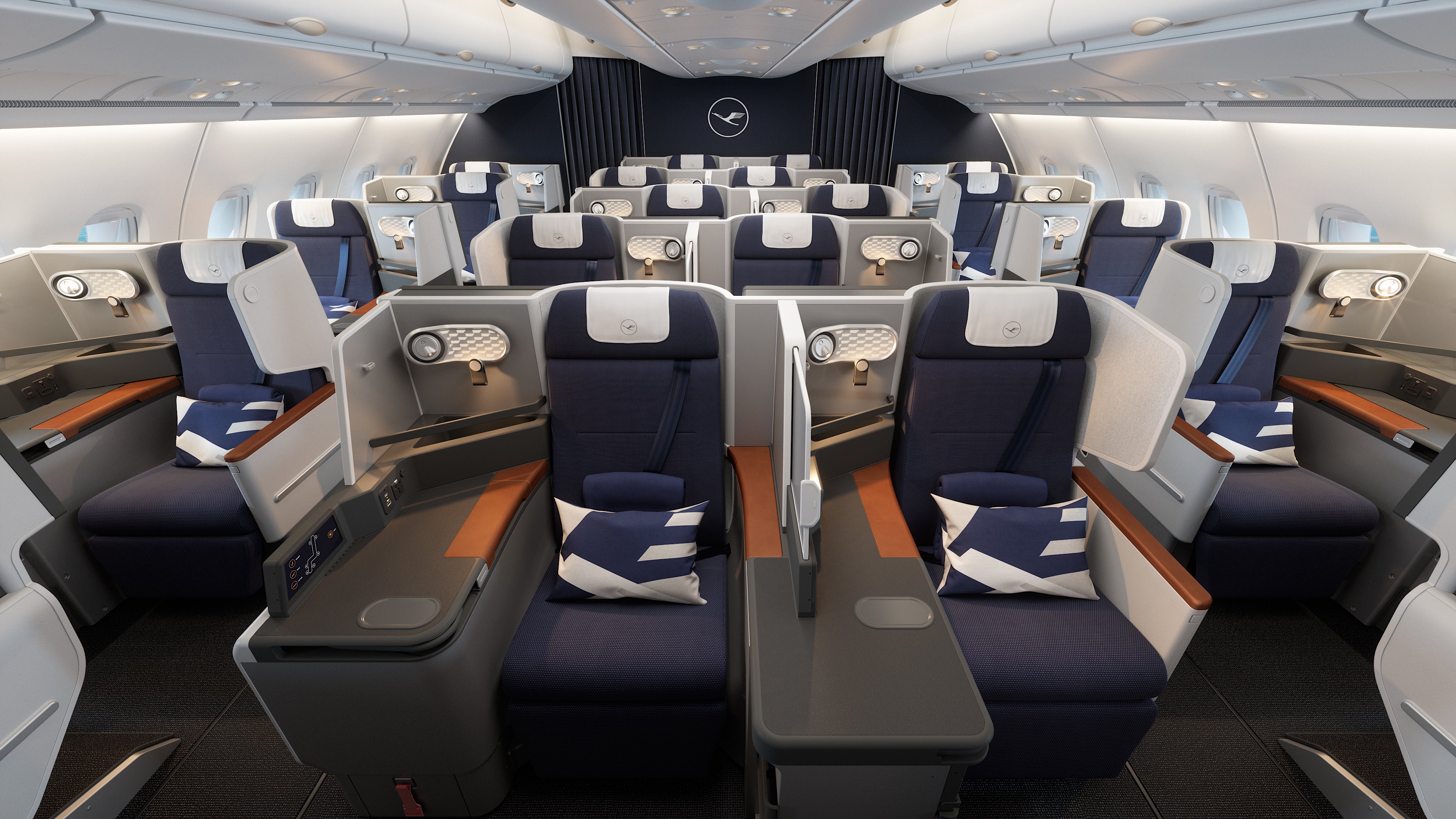 Lufthansa A380 new business class