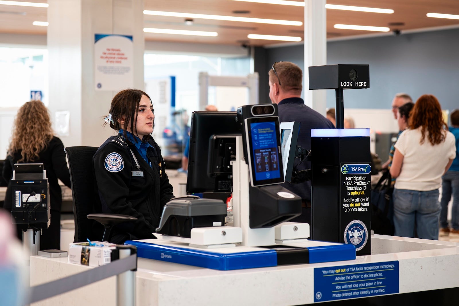tsa precheck touchless id denver